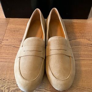 J. Crew Suede Penny Loafers